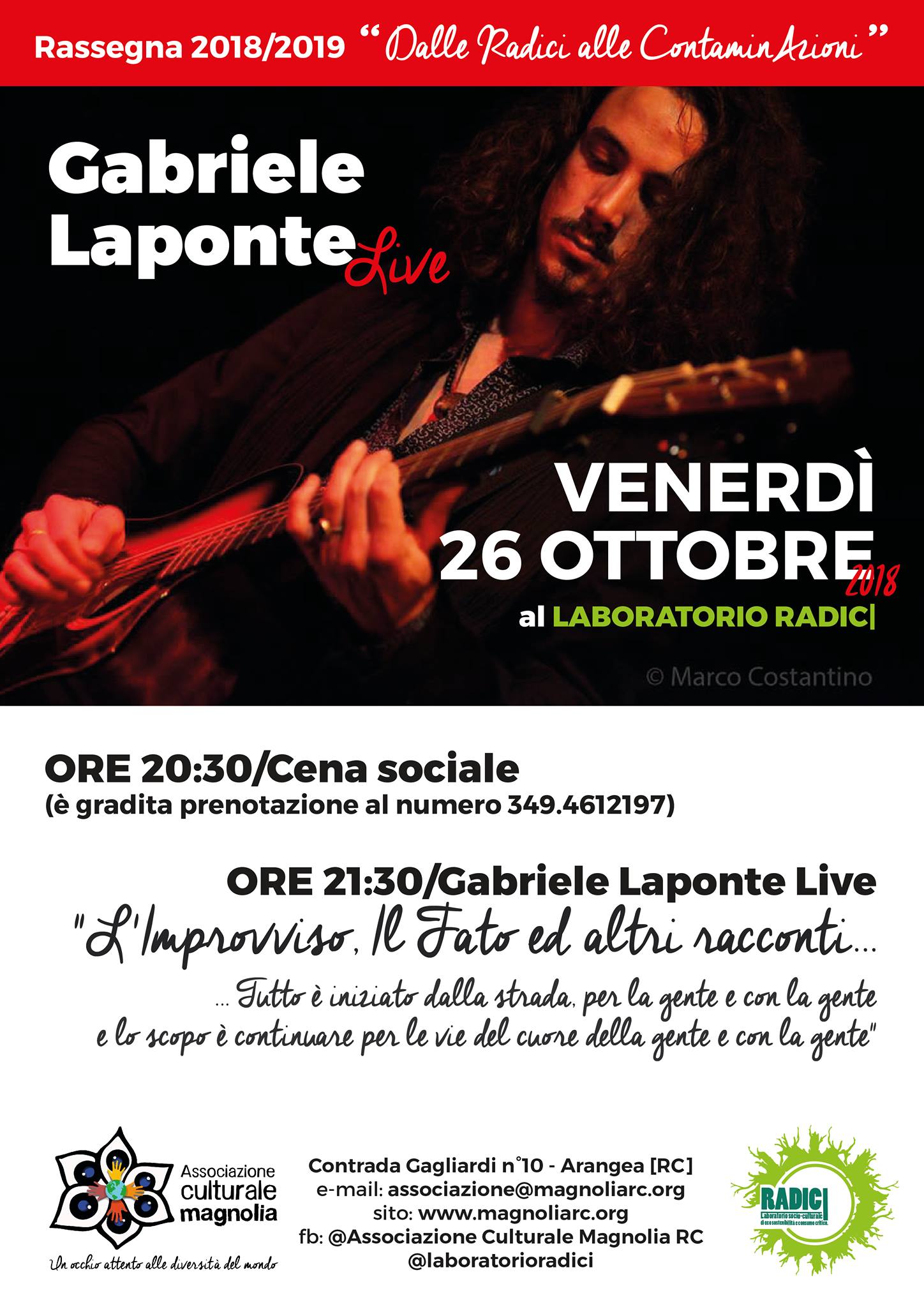 Gabriele Laponte Live