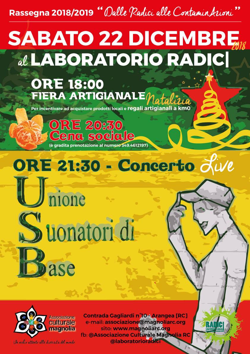 Fiera artigianale natalizia e concerto USB